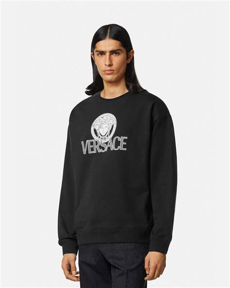 Via Gesù Logo Sweatshirt Black 